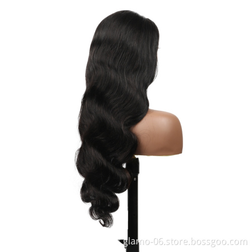 100% Virgin Brazilian Human Hair Lace Front Wigs,Cheap Wholesale Natural Human Hair Wigs For Black Women,Hd Lace Frontal Wig